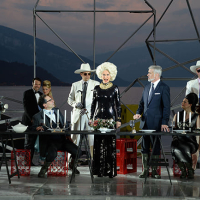 Der Besuch der alten Dame (2013) - Pia Douwes & Cast - (c)Thunerseespiele, Sandra Studer